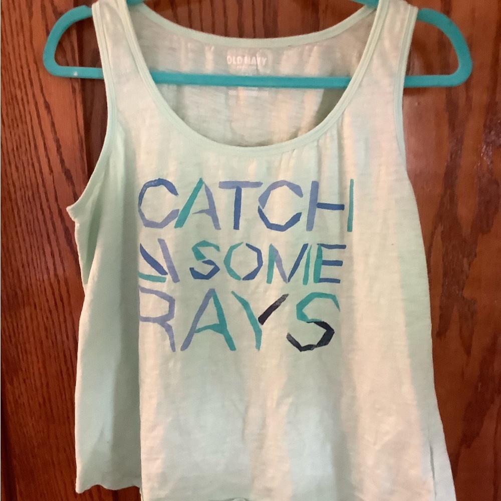 Old Navy Mint Green Tank Top